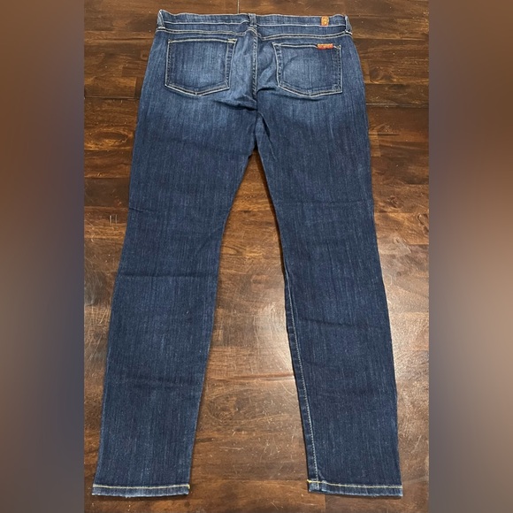 7 For All Mankind The Skinny Jeans Women’s size 32 - Picture 2 of 5